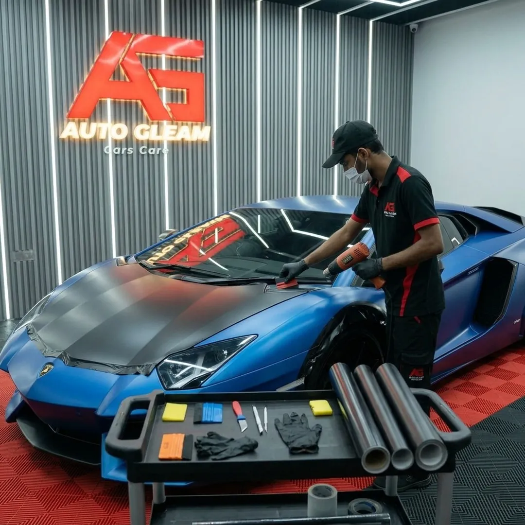 car wrapping in dubai autogleam