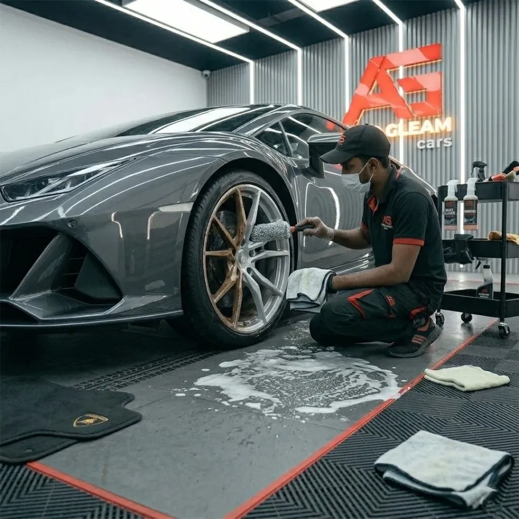 WHEEL RIM REFURBISHMENT in dubai autogleam